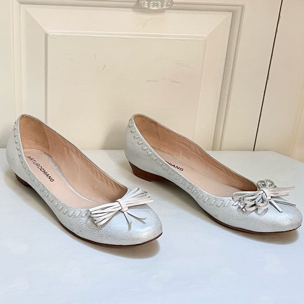 Arturo Chiang bow ballet flat shoes